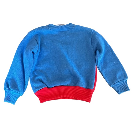 Vintage kids 18 month bow tie bunny color block sweatshirt Bette’s Girls - Picture 8 of 9